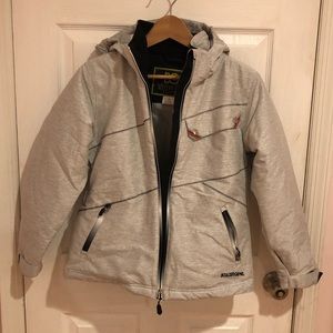 Boulder Gear Gray Patterned Jacket NWT Size L